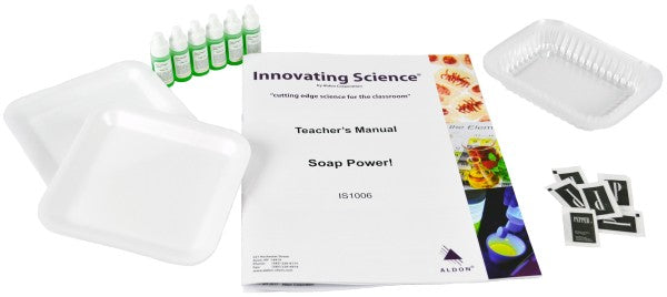 Soap Power! Elementary Chemistry Kit - Explore Surface Tension Using Soap as a Power Source - Science at Home Series