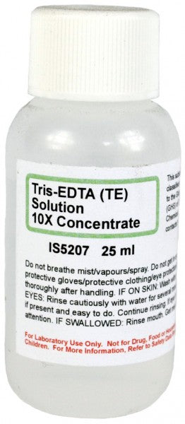 Tris-EDTA (Te) Solution, 25ml - 10X Concentrate by Innovating Science®